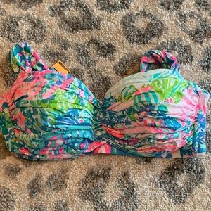 Lilly Pulitzer bikini top D cup